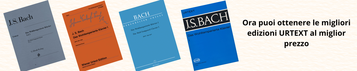 Banner Ediciones Urtext Italiano